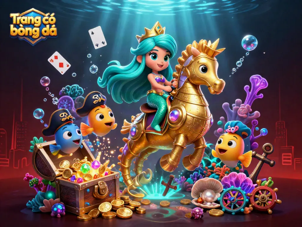 Engaging scene illustrating Trang cá độ bóng đá with vibrant characters and dynamic casino elements.